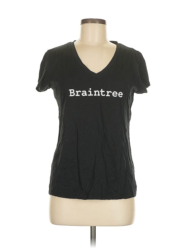 ALTERNATIVE Black Short Sleeve T-Shirt Size M - photo 1
