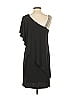 Roz & Ali Solid Black Cocktail Dress Size XS - photo 2