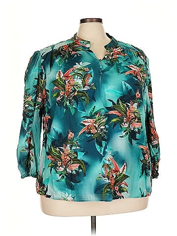 INC International Concepts 3/4 Sleeve Blouse (view 1)