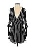 SEEK The Label 100% Polyester Stripes Black Romper Size XS - photo 1