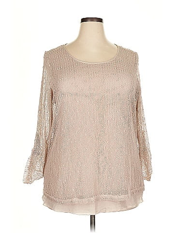 Hannah 3/4 Sleeve Blouse (view 1)
