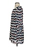 Speechless 100% Polyester Chevron-herringbone Blue Casual Dress Size S - photo 5
