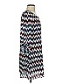 Speechless 100% Polyester Chevron-herringbone Blue Casual Dress Size S - photo 4
