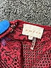 Entro 100% Polyester Burgundy 3/4 Sleeve Blouse Size L - photo 3