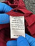 Entro 100% Polyester Burgundy 3/4 Sleeve Blouse Size L - photo 4