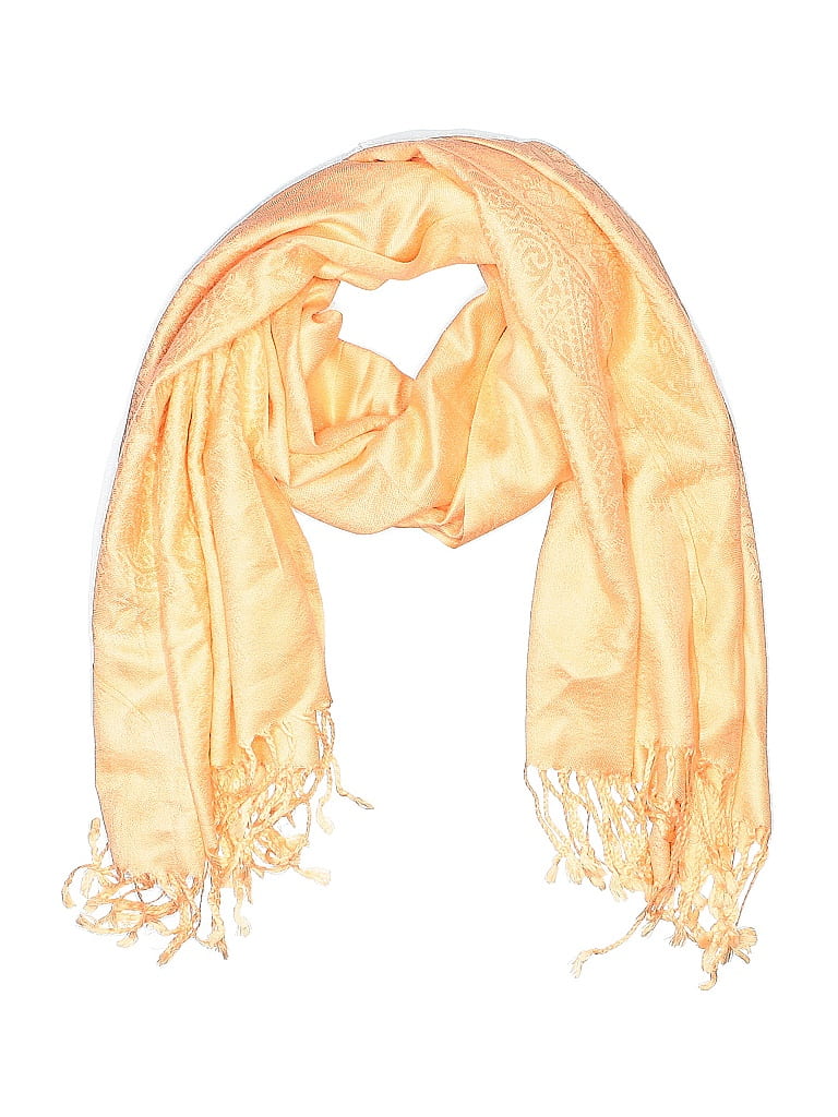 Pashmina Yellow Orange Scarf One size - photo 1