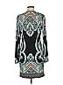Hale Bob Paisley Teal Cocktail Dress Size M - photo 2
