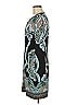 Hale Bob Paisley Teal Cocktail Dress Size M - photo 5