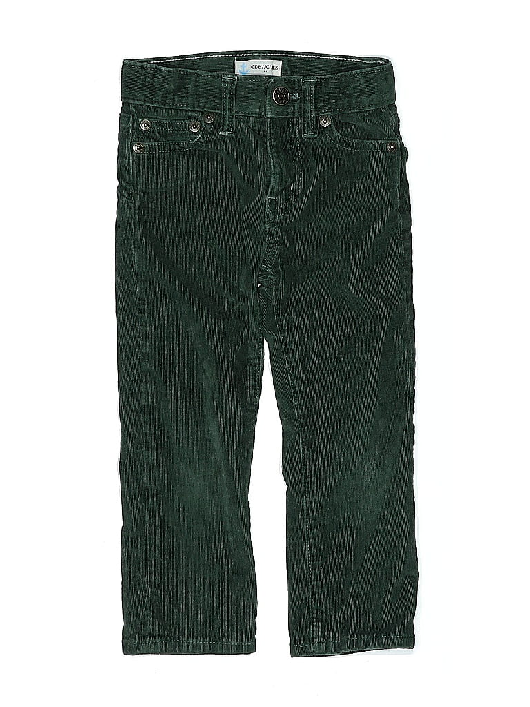 Crewcuts Outlet Green Casual Pants Size 3 - photo 1