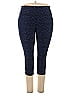 LIVI Polka Dots Blue Active Pants Size 22 - photo 1