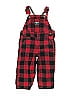 OshKosh B'gosh 100% Cotton Red Snow Pants With Bib 12-18 MO / 18 MO - photo 1