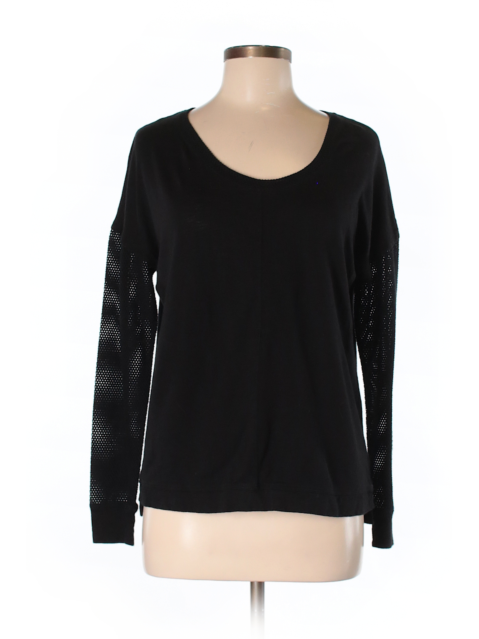 Cynthia Rowley TJX Solid Black Short Sleeve Top Size M - 66% off | ThredUp
