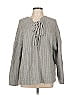 Pol Gray Pullover Sweater Size L - photo 1