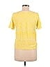 Solitaire 100% Rayon Yellow Short Sleeve Top Size M - photo 2