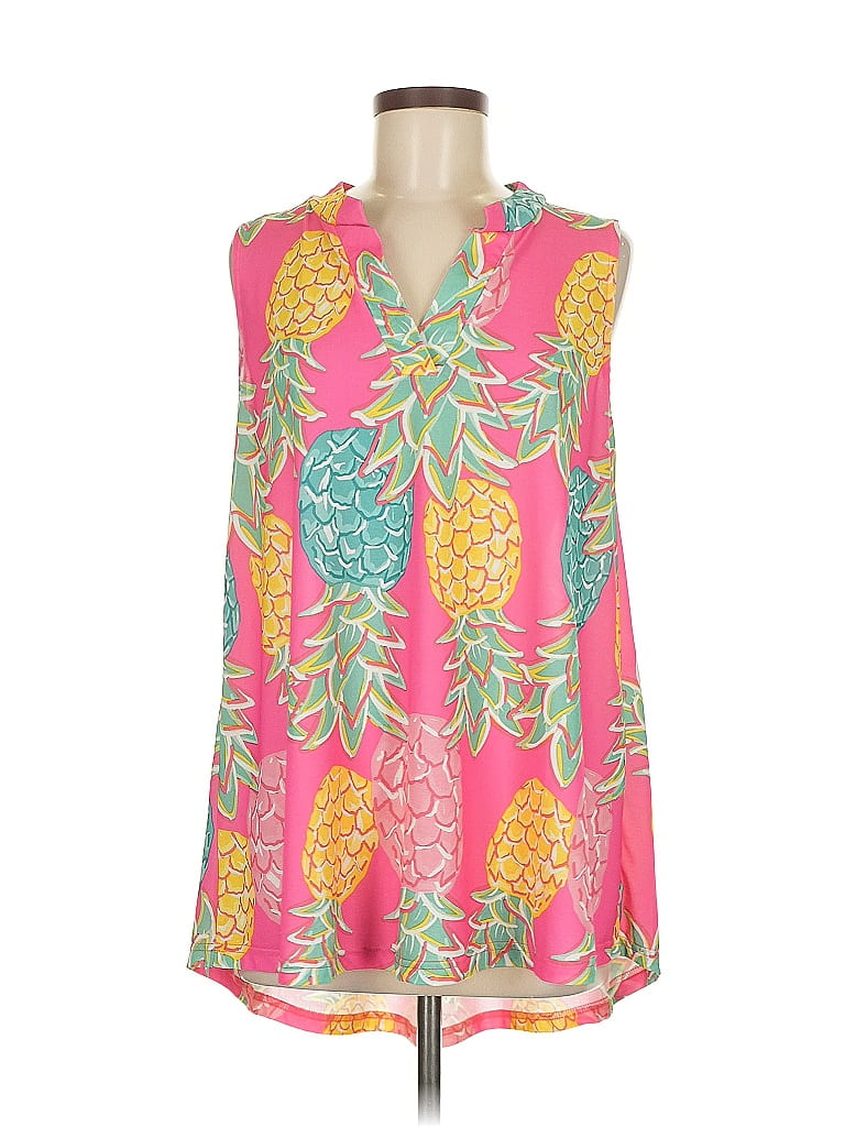 TWS-251TP2171 CUPCAKE PINK SLEEVELESS BLOUSE