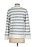 Talbots 100% Cotton Silver Pullover Sweater Size S - photo 2