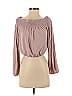 Soprano Pink 3/4 Sleeve Blouse Size L - photo 1