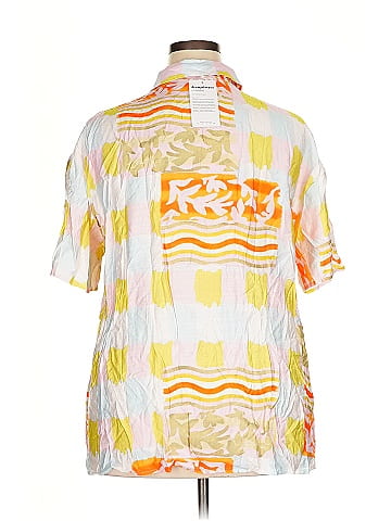 Prettygarden Short Sleeve Button-Down Shirt (view 2)