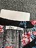 Coolibar 100% Rayon Floral Black Short Sleeve Blouse Size 0X - photo 3