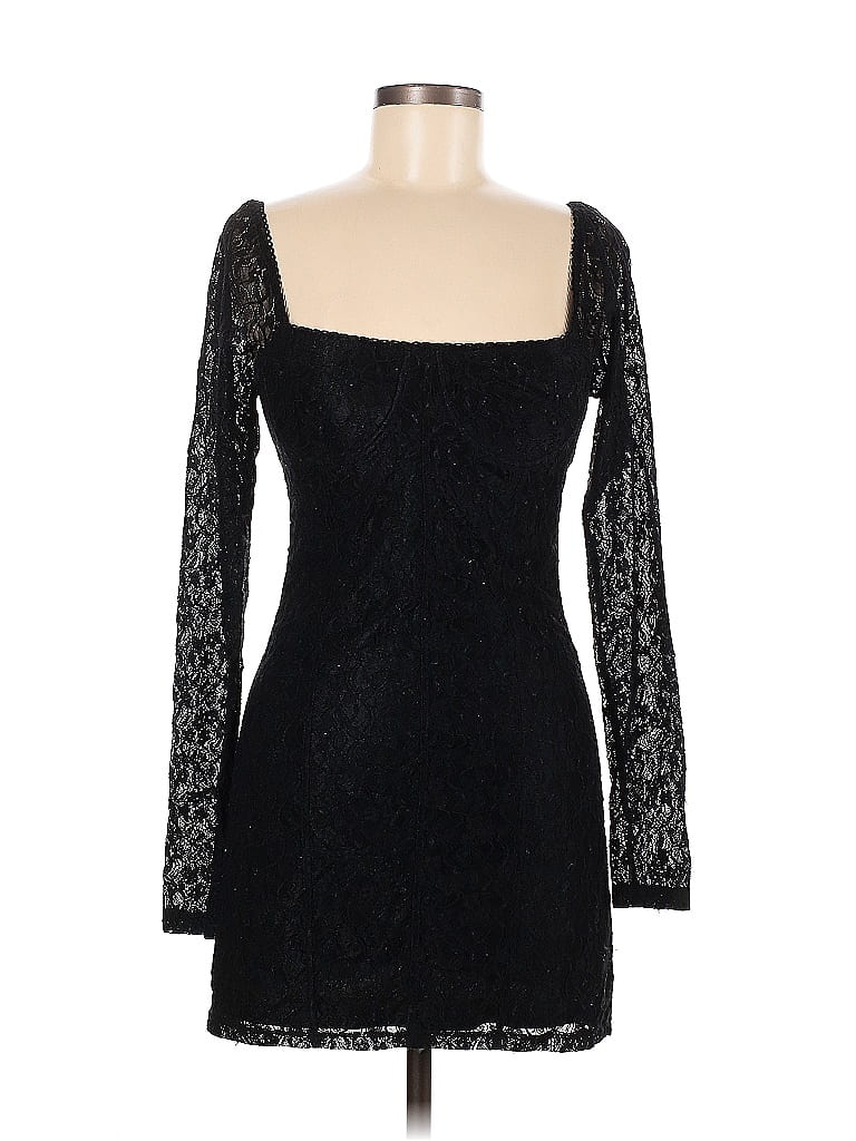 Pre-owned La Hearts Cocktail Dress In Black