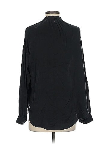 Xirena Long Sleeve Silk Top (view 2)