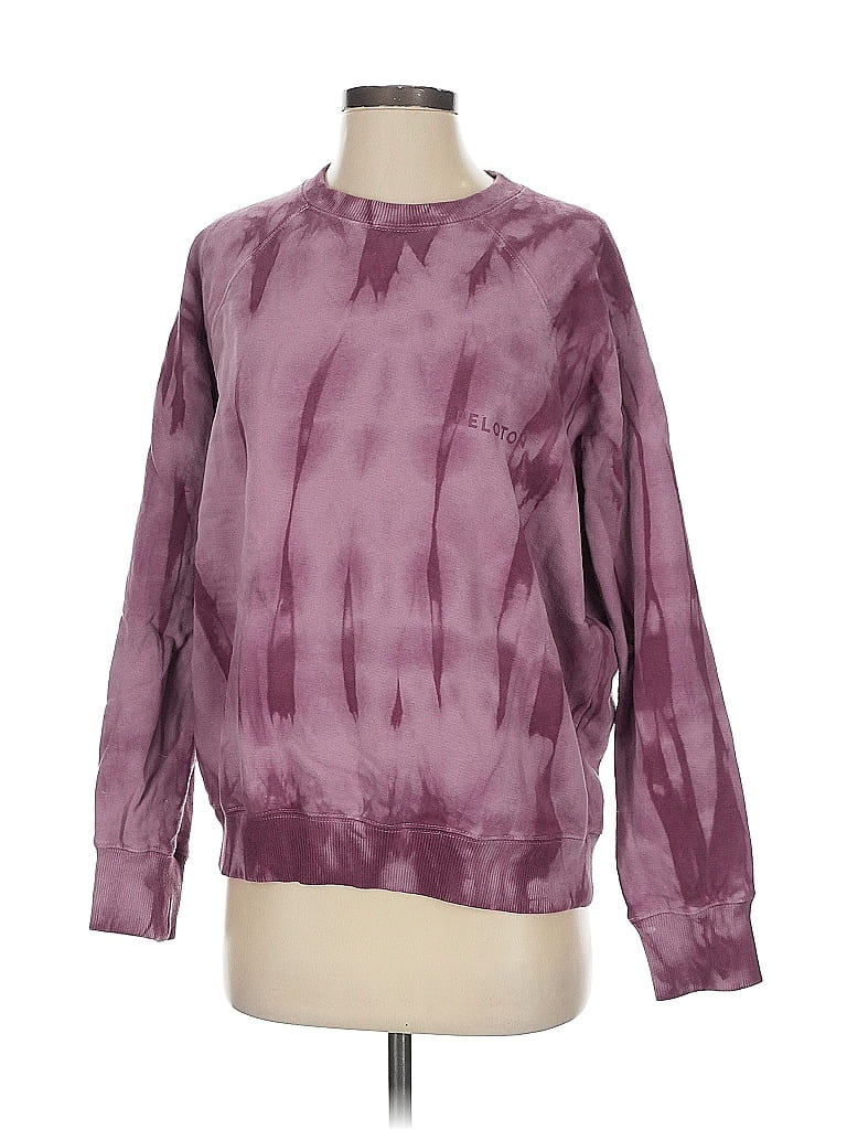 Spiritual Gangster 100% Cotton Tie-dye Purple Sweatshirt Size S - photo 1