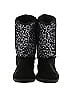 Justice Black Rain Boots Size 1 - photo 2