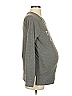 Isabel Maternity Gray Sweatshirt Size XS - photo 4