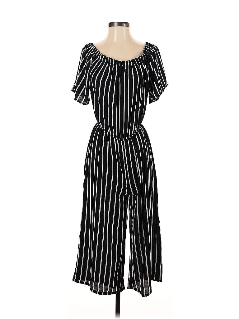 Pre-owned Ambiance Jumpsuit In Black
