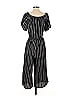 Ambiance Stripes Black Jumpsuit Size S - photo 2