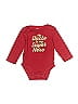 Carter's Red Long Sleeve Onesie 6-9 MO / 9 MO - photo 1