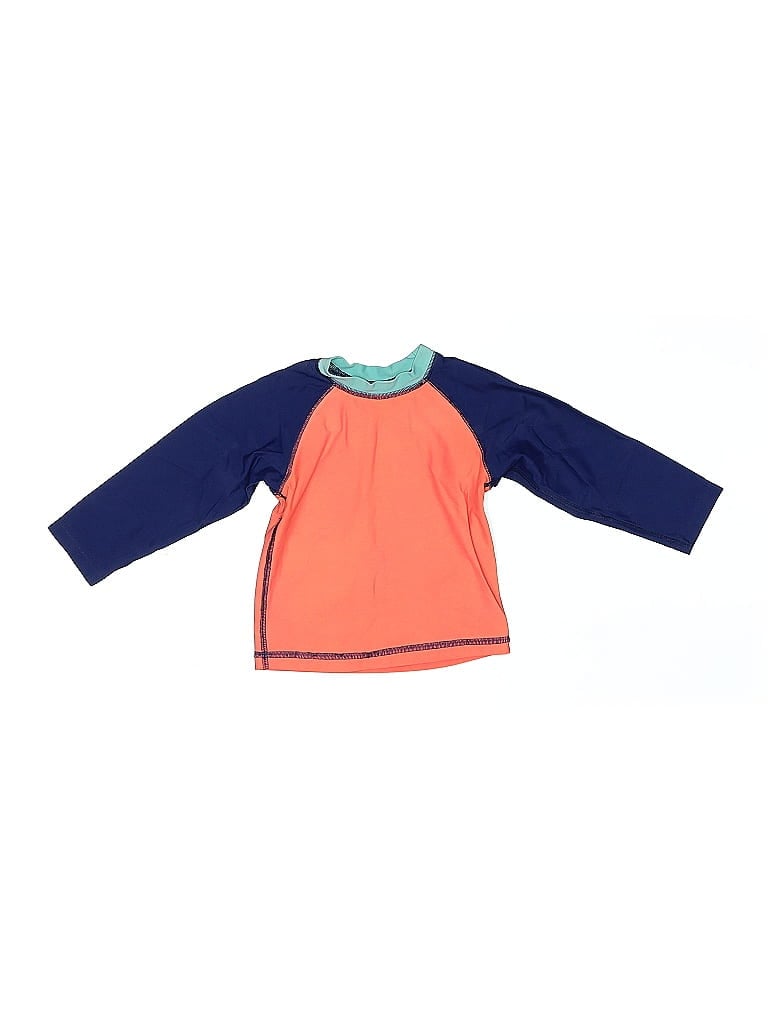 Pre-owned Egg By Susan Lazar Babies' 3/4 Sleeve T-shirt In Orange