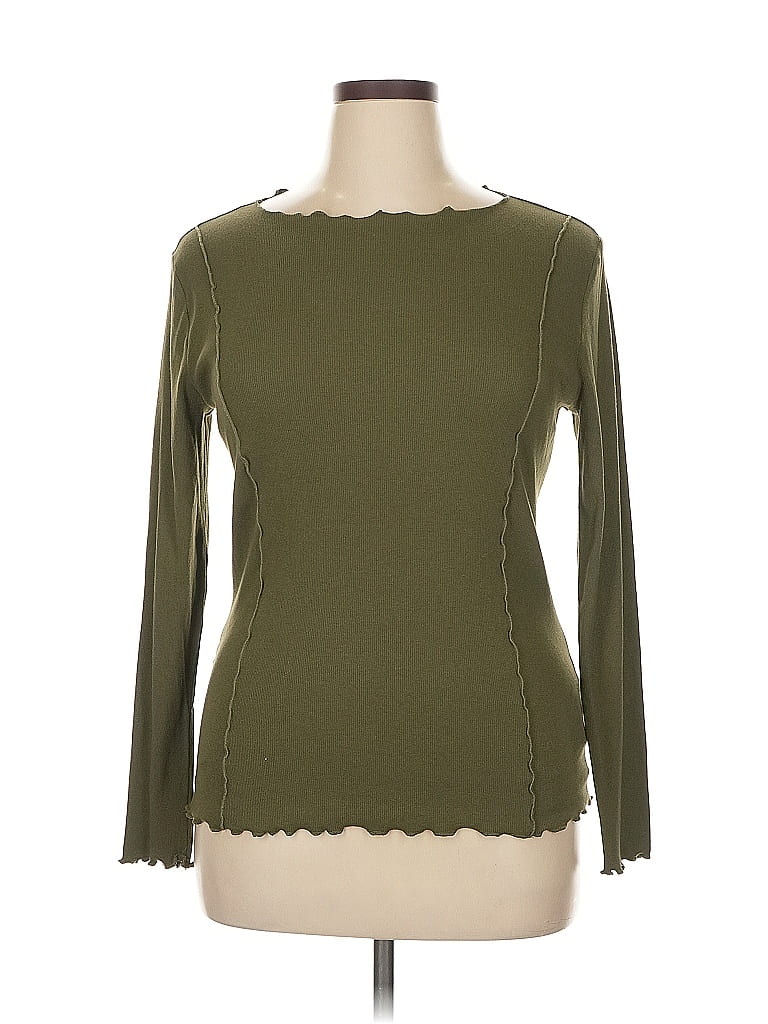 24/7 Maurices Green Long Sleeve T-Shirt Size XL - photo 1