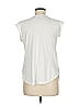 Ann Taylor Factory 100% Polyester Ivory Sleeveless Blouse Size M - photo 2