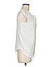 Ann Taylor Factory 100% Polyester Ivory Sleeveless Blouse Size M - photo 4