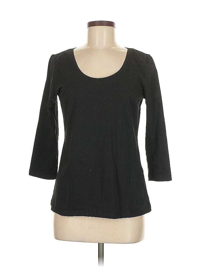 Chadwicks Black 3/4 Sleeve T-Shirt Size M - photo 1