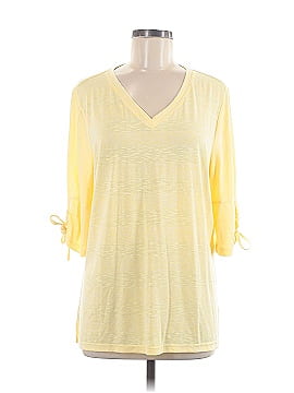 Belle By Kim Gravel 3/4 Sleeve Top
