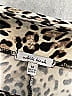 White Birch Animal Print Gold Shorts Size M - photo 3