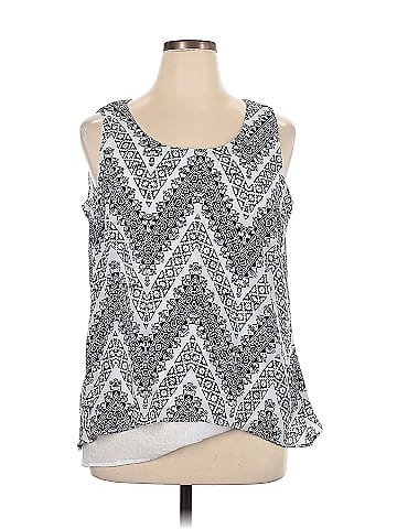 AB Studio Sleeveless Blouse (view 1)