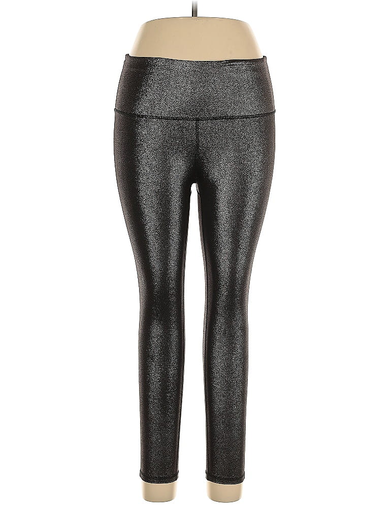 Xersion Metallic Silver Active Pants Size M - photo 1