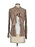 Eva Mendes by New York & Company 100% Rayon Brown Long Sleeve Blouse Size XS - photo 1