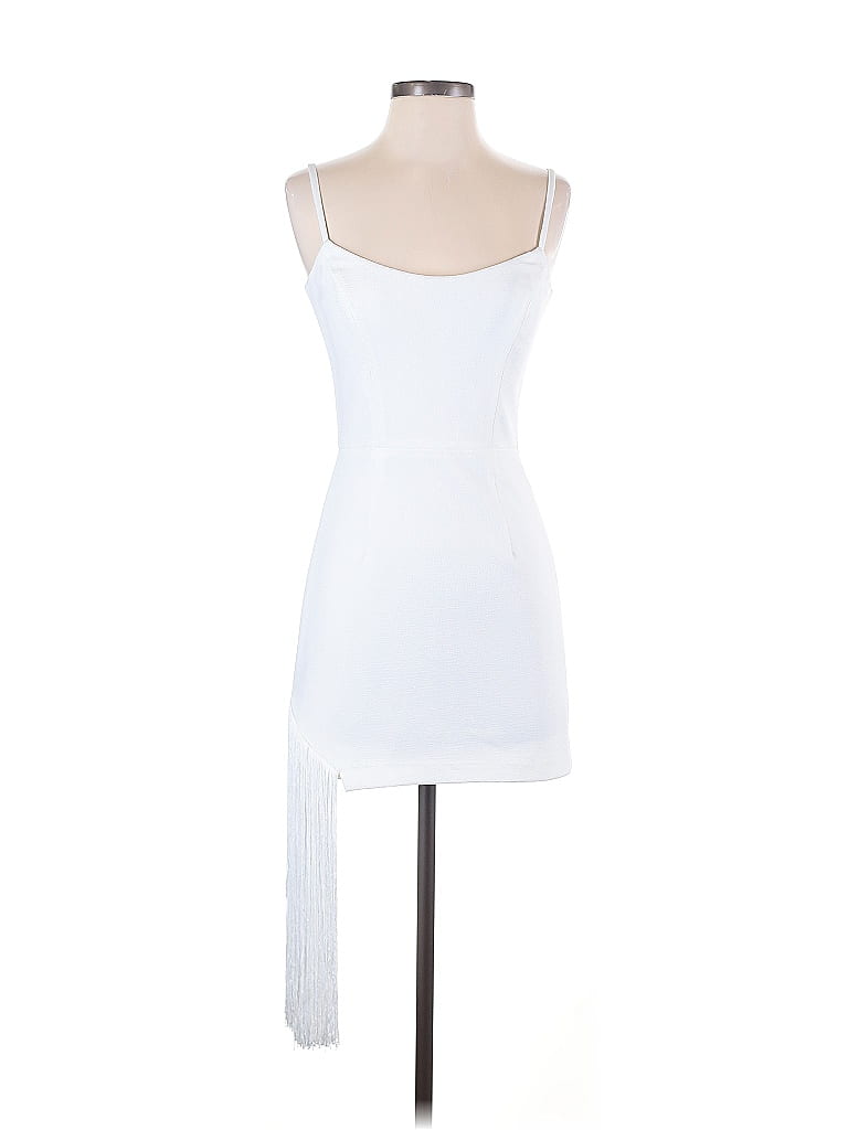 Pre-owned Dress The Population Cocktail Dress In White