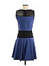 Tibi Color Block Blue Cocktail Dress Size 4 - photo 2