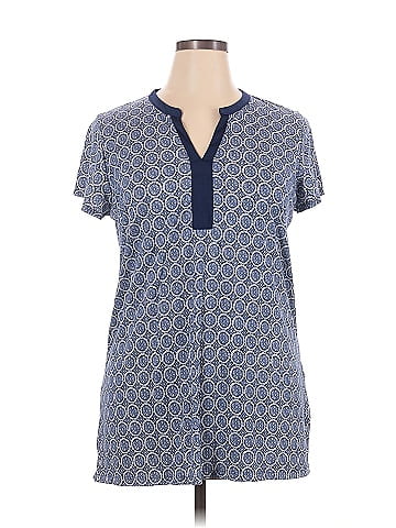 Liz Claiborne Short Sleeve Blouse (view 1)