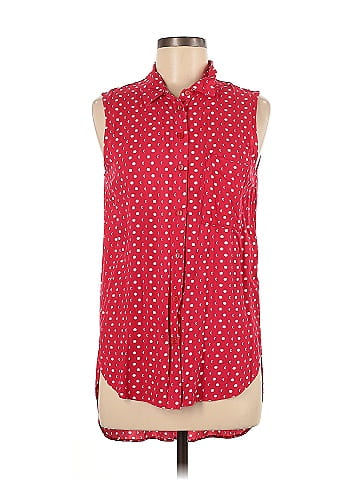 Velvet Heart Sleeveless Button-Down Shirt (view 1)