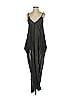 Elan Metallic Gray Black Casual Dress Size S - photo 1