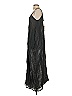 Elan Metallic Gray Black Casual Dress Size S - photo 5