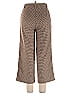 Mystree Houndstooth Brown Casual Pants Size L - photo 2