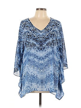Belle By Kim Gravel 3/4 Sleeve Blouse