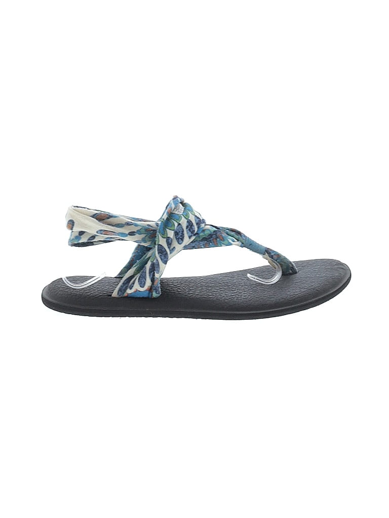 Sanuk Blue Sandals Size 9 59 off ThredUp